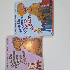 Children's Books How Do Dinosaurs Go to Sleep And Learn Their Colors Board Books